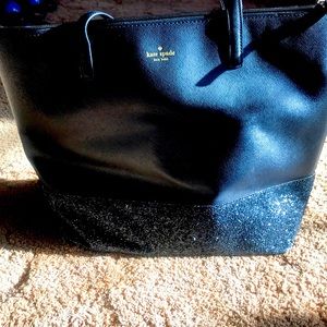 Kate Spade sparkle tote, used and loved